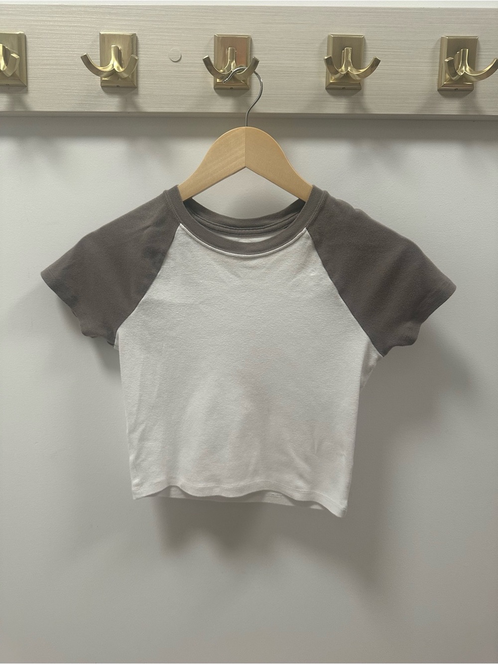 Hollister Raglan Crop Top